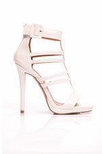 Look The Other Way Heel - White